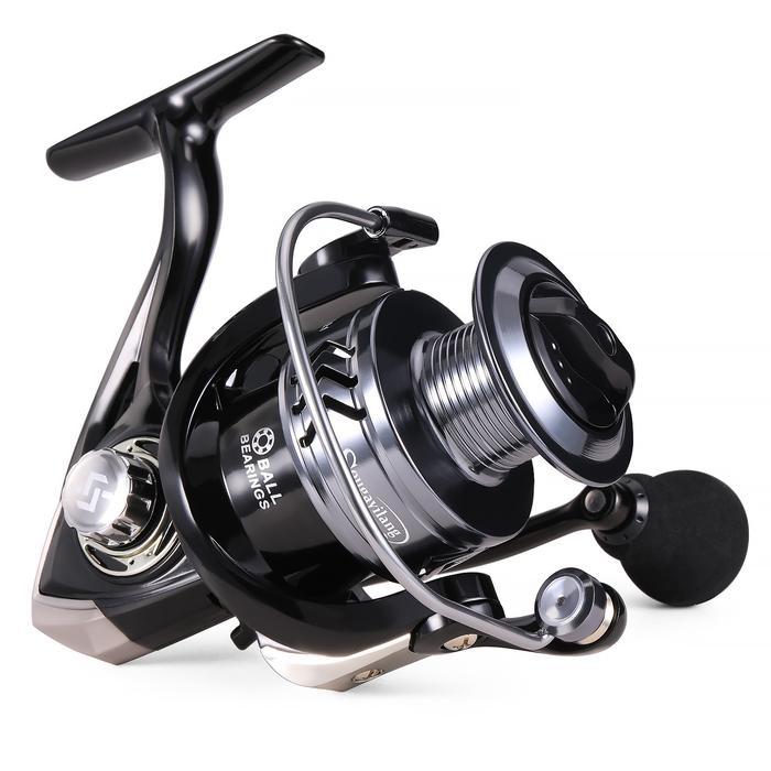 Sougayilang Reel Pancing Spinning Reel Seri 1000-6000 Gear Ratio 5.2:1 Joran Pancing Gulungan