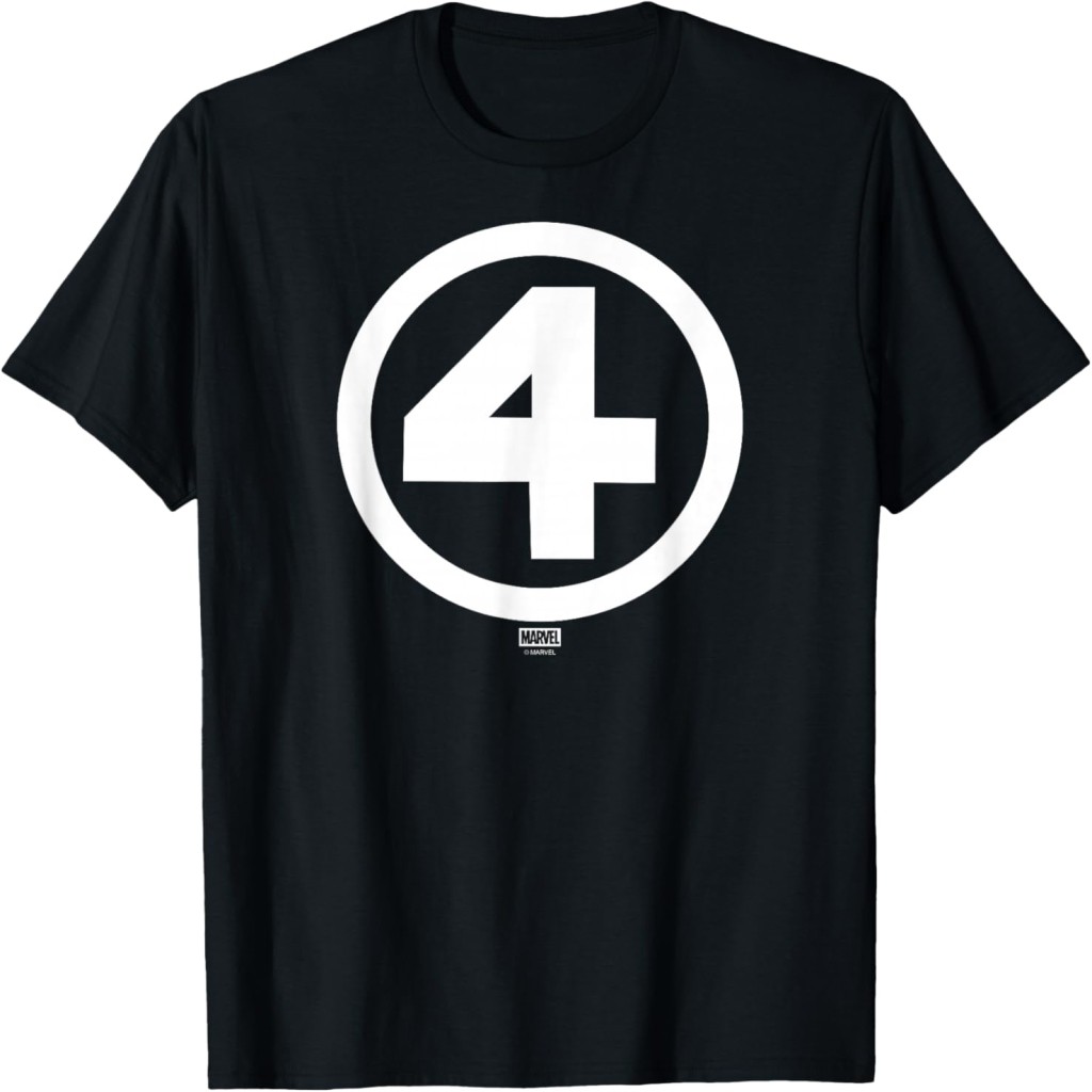 Fantastic Four - White Logo T-Shirt