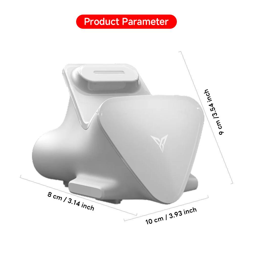 FLYDIGI ORIGINAL APEX 4 WIRELESS GAMING CONTROLLER DOCK BASE FOR APEX 4/VADER 4 PRO SERIES USB WHITE