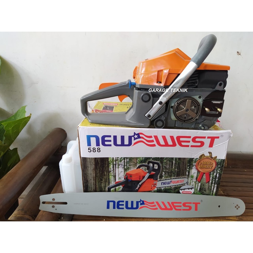 Chain saw new west 22 inchi 43T 588 - Gergaji mesin new west 22 inchi