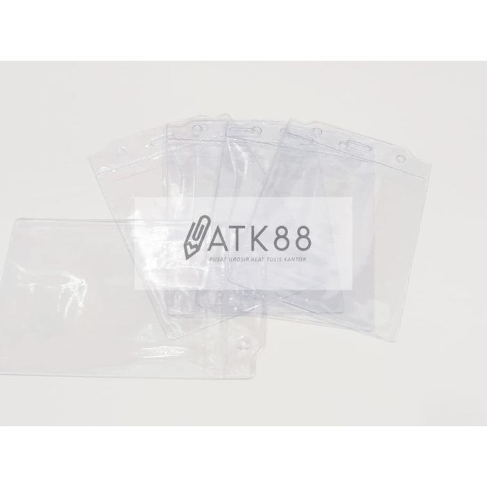 "New" Name Tag Plastik / Id card 10,5 x 14 cm (10 pcs)