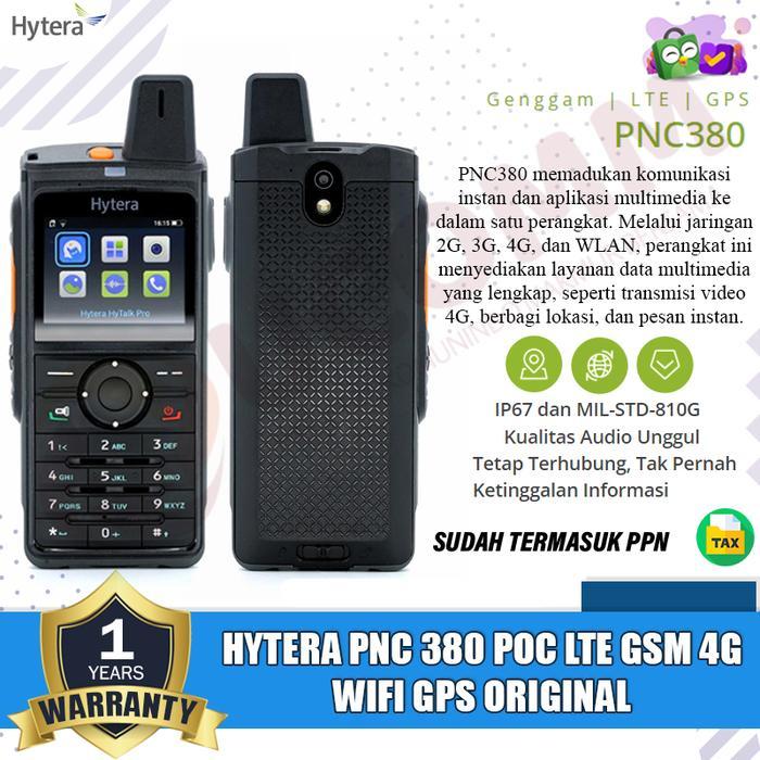 Hytera Pnc 380 Pro Wifi 4G LTE Gps Ht Poc Hytera Pnc380 Pnc-380 Pro Ht Gsm Hytera Original - UNIT ON