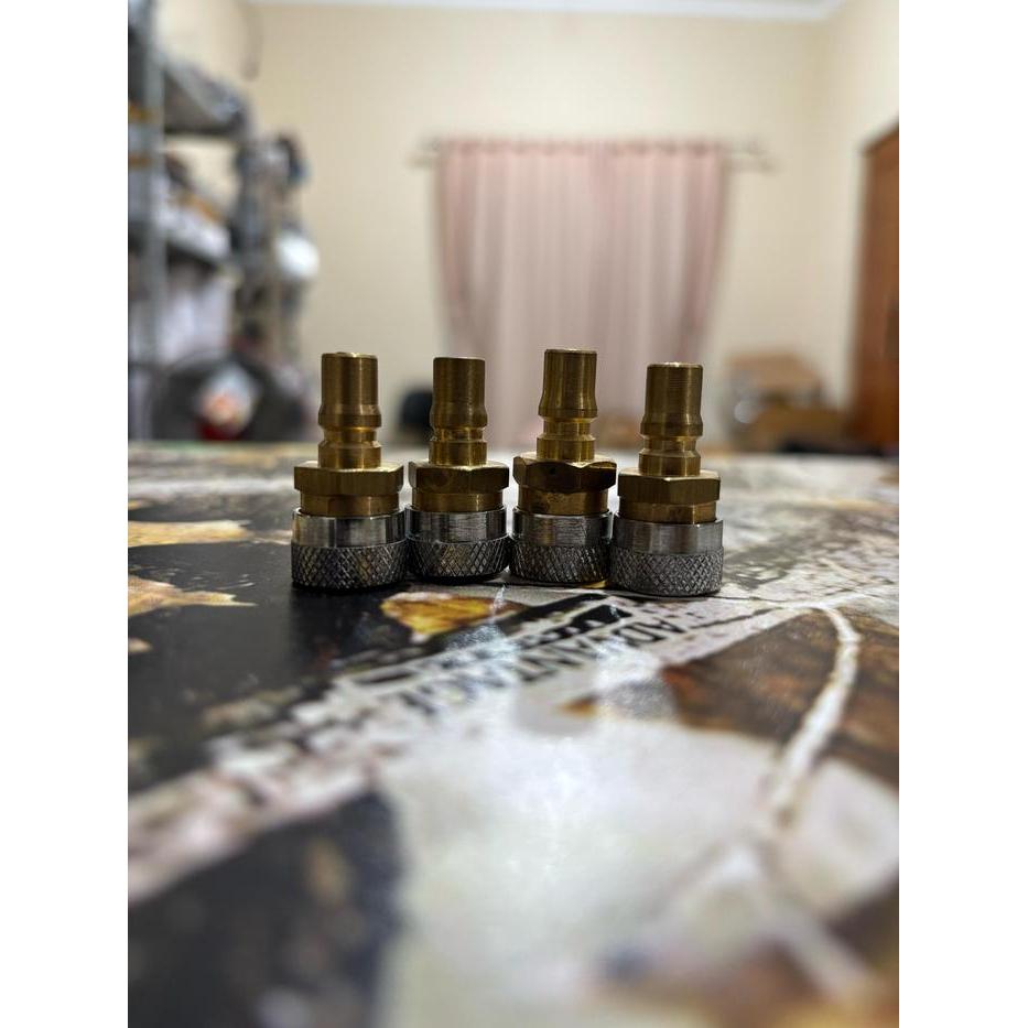 sambungan kupler konverter kupler jantan 1 tsm dan betina mini adafter kupler