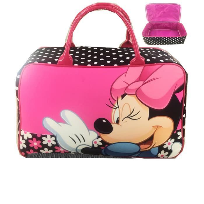 PREMIUM TERMURAH Tas Travel Kanas Koper Anak Tempat Baju Anak Gambar Lucu Mudik Fashion