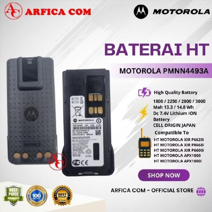 BATTERAI HT MOTOROLA APX 1000 APX2000 XIR P8668I XIR P8668 P8600