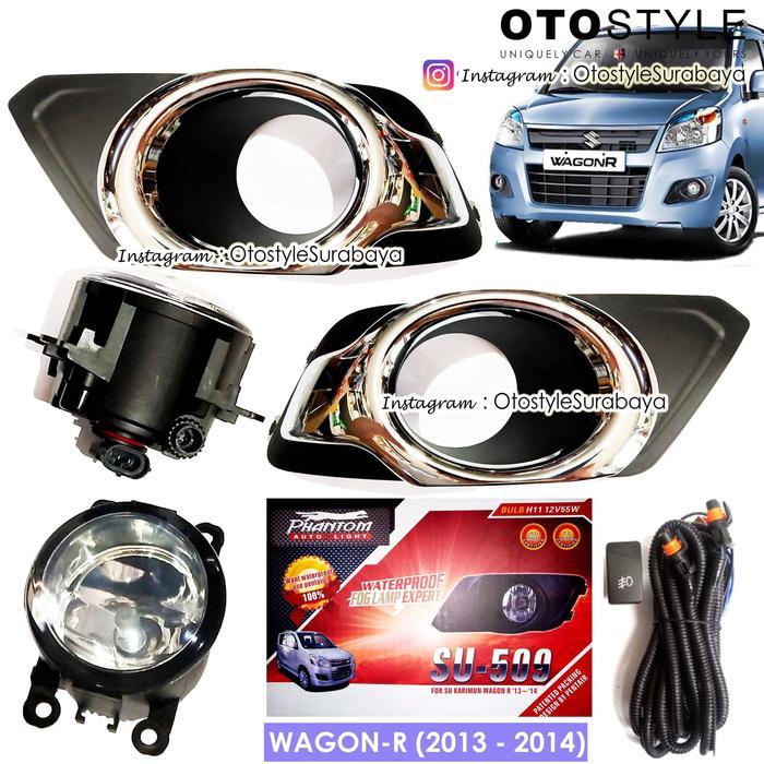 Foglamp Suzuki Wagon R 2013 - 2014 Set Lengkap