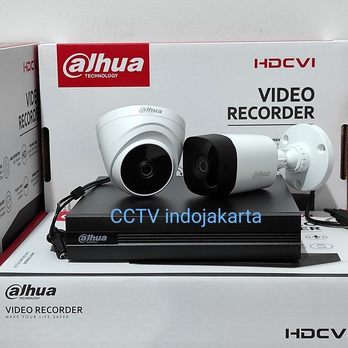 Paket Cctv 8 Channel 4 Kamera Cctv 2Mp