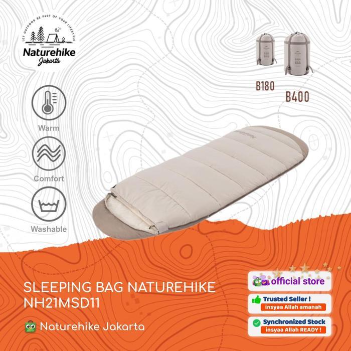SLEEPING BAG / KANTONG TIDUR / SELIMUT CAMPING NATUREHIKE NH21MSD11