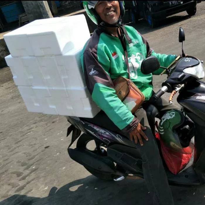 "New" Styrofoam box/ Sterofoam Ikan Beku / Sterofoam Daging Beku / Cool box