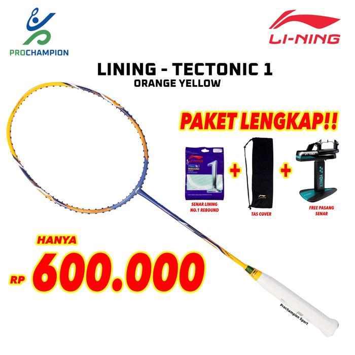 LINING Tectonic 1 Raket Badminton Original