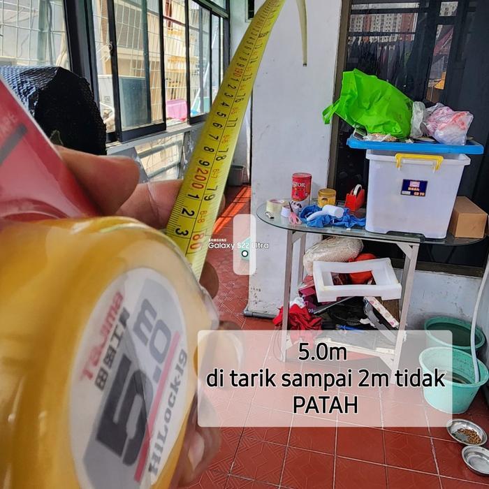 "New" meteran tajima 5 meter