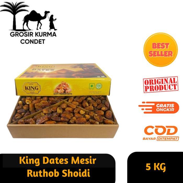King Dates Kurma Mesir 5kg Ruthob Shoidi Premium