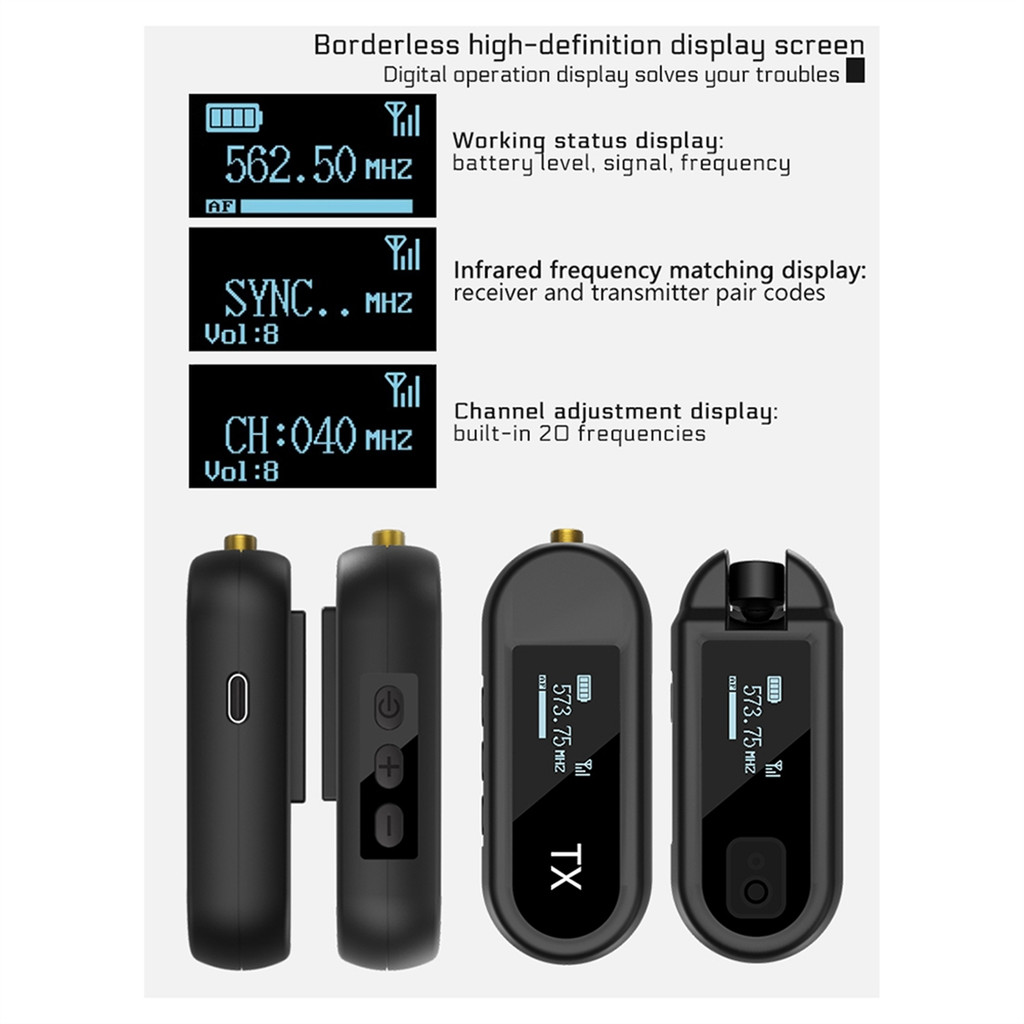 Saxophone Instrument Dedicated Wireless Microphone Outdoor Stage Small Microphone Instrument