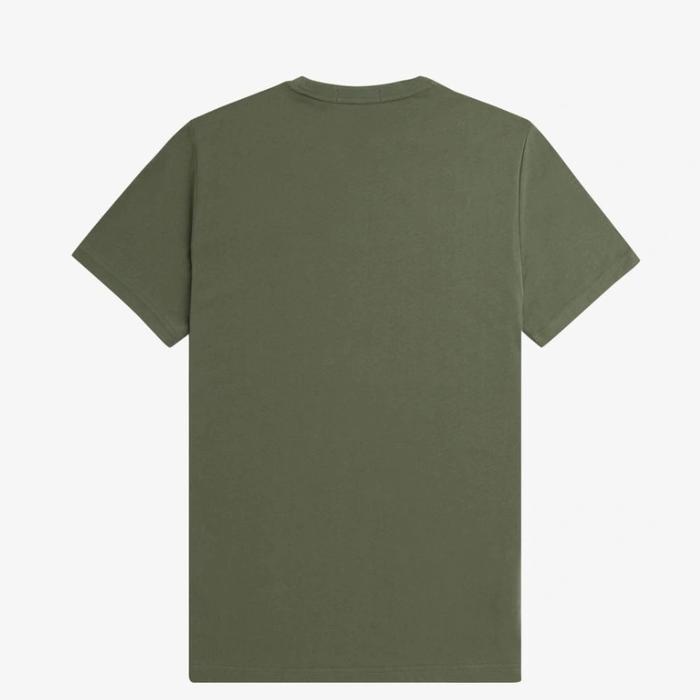 FRED PERRY - FRED PERRY GRAPHIC T-SHIRT - LAUREL WREATH GREEN