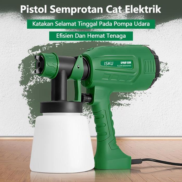 ISKU Electric Spray Gun 400W Semprotan Cat Listrik 800ML Kapasitas - Model AC 400W