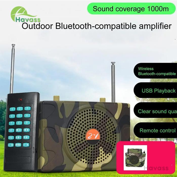 Speaker Buruan Bluetooth Bird Caller Pemanggil Buruan Lengkapi Mic Fokus pada Pemandu Pengajaran