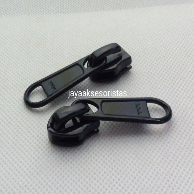 "New" jual kepala resleting tas YKK no. 10 murah bandung