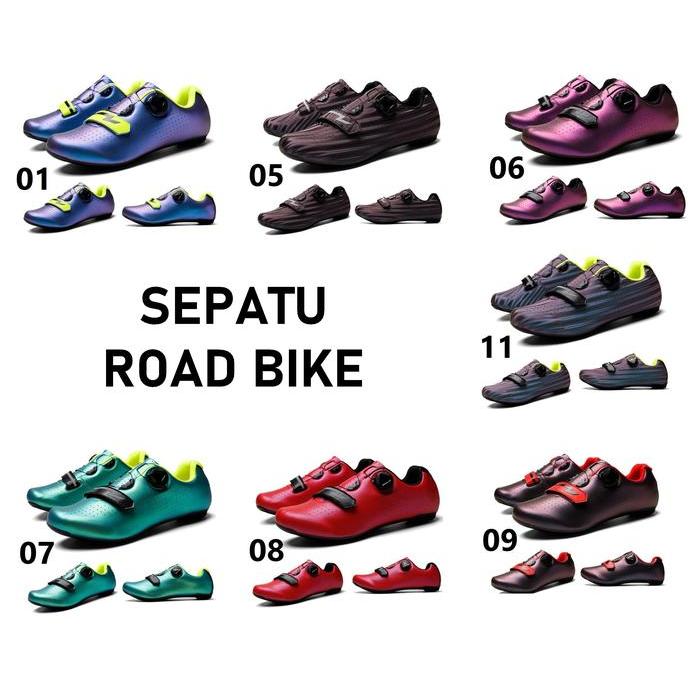 SEPATU SEPEDA ROAD BIKE RB CLEAT SPEED SPORT CYCLING