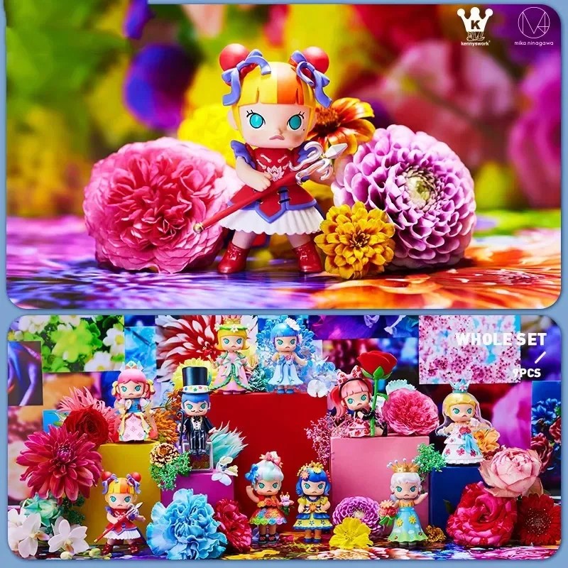 POP MART Molly Mika Ninagawa Flower Dreaming Series Trendy Blind Random Box Mystery Box Guess Bag