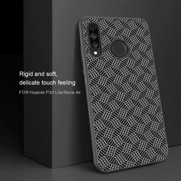 Soft Case Nillkin Huawei P30 Lite Syntethic Plaid Series - HC
