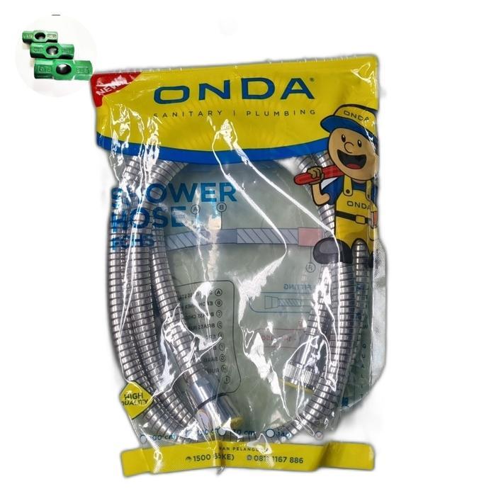 ONDA Selang Shower 150 CM - ONDA SELANG SHOWER 1.5 M / Selang Shower Stainless