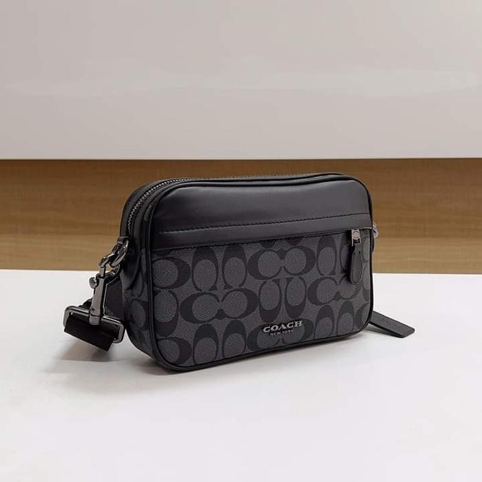 Tas Pria Ch F50715 Mens Bag Graham Crossbody Bag Messenger Bag Co