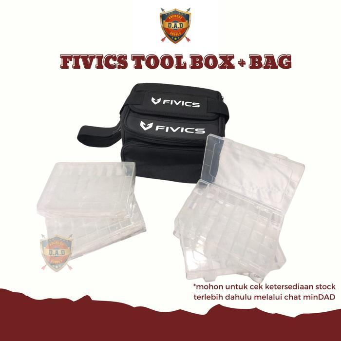 Fivics Tool Box + Bag / Tas Tools Box / Tas Perlengkapan Memanah Co