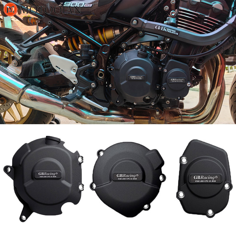 Engine Case Cover For GB Racing For Kawasaki Z900RS 2018-2023 Z900RS SE 2022-2023 Frame Falling Prot