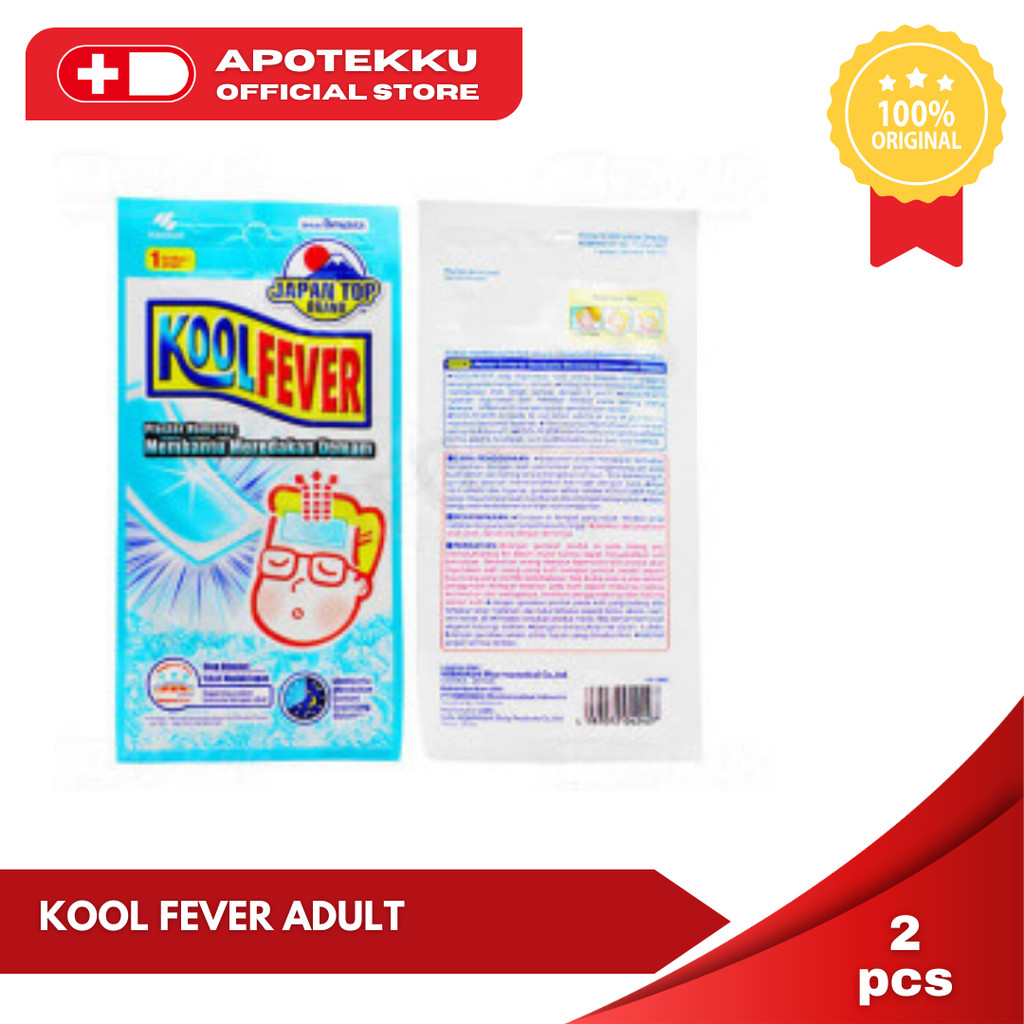 Kool Fever Adult (Dewasa) - Plester Kompres Demam