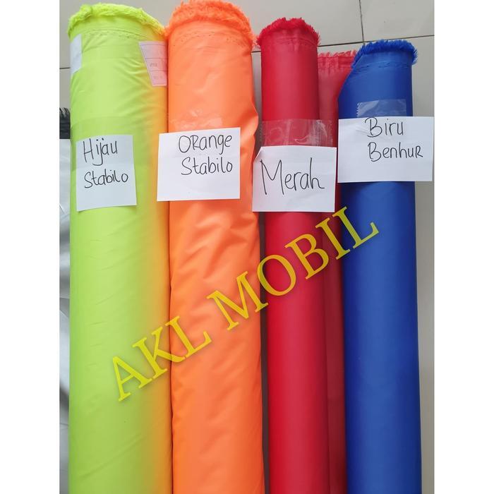 "New" Termurah Kain Parasut Taffeta Import Waterproof Rajutan 210T