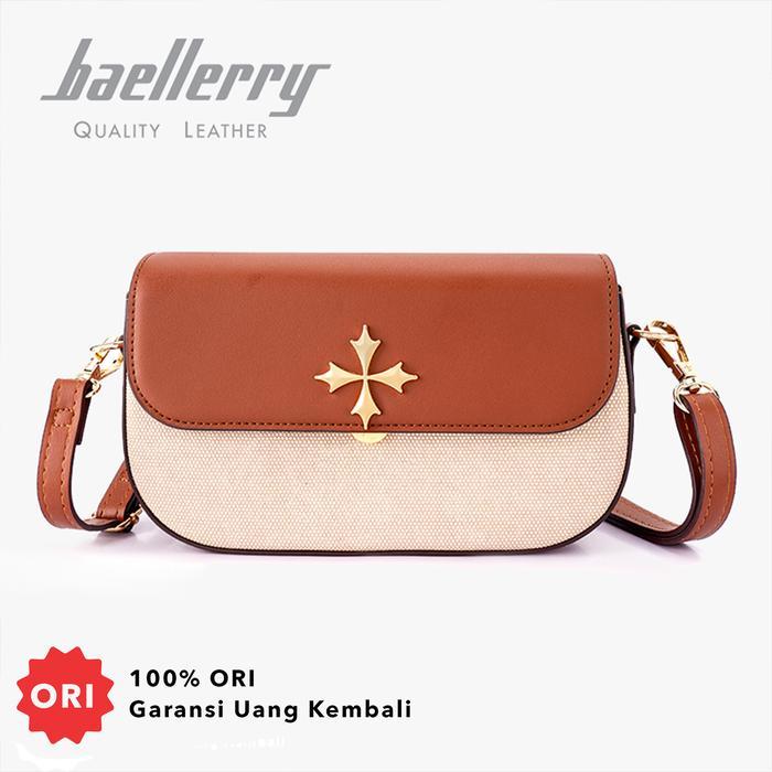 Aerostreet.Shoes - Tas Selempang Wanita Kulit Baellerry N8633