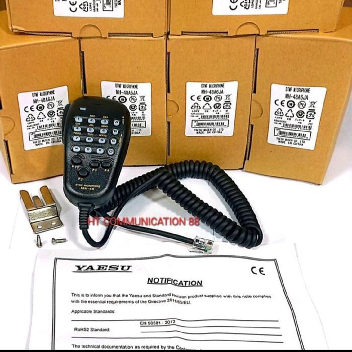 EKTRAMIK RIG YAESU FT-2980 ORIGINAL MH-48 PTT EXTRAMIK YAESU FT2980 FT1900