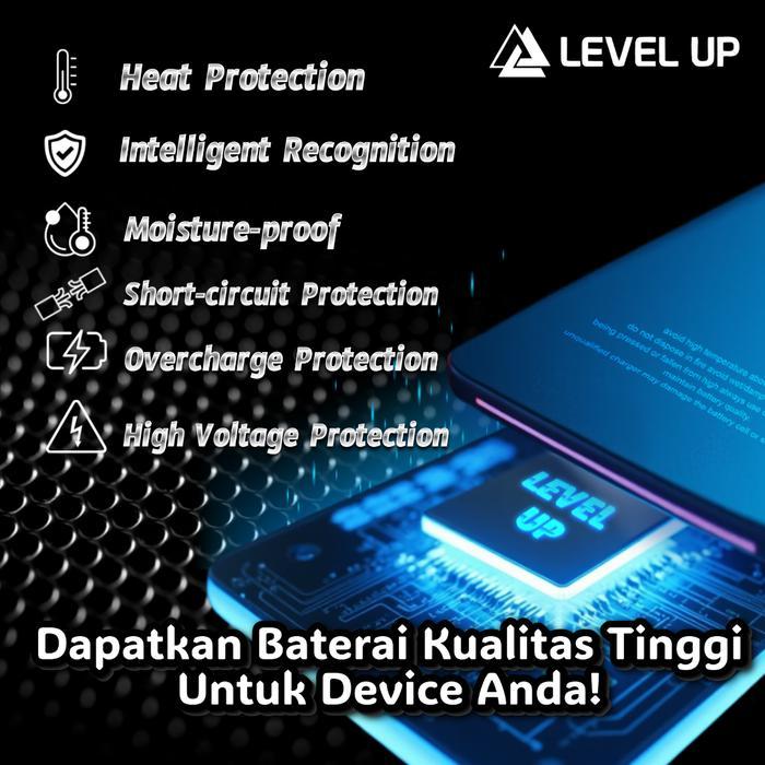 LEVEL UP BATERAI BL-44FX FOR INFINIX NOTE 12 VIP X672 DOUBLE POWER