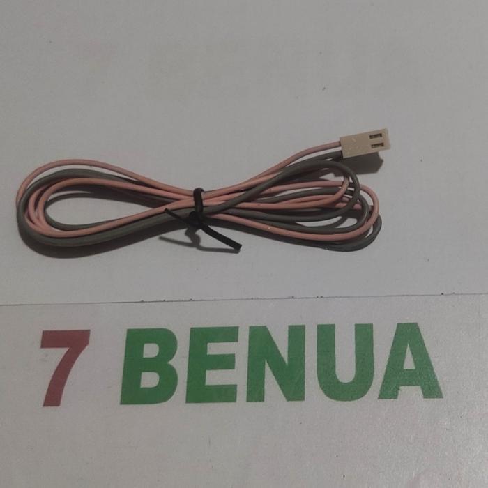 KABEL ALARM MOBIL SOCKET SOKET KECIL 2 PIN UNIVERSAL ORIGINAL FACTORY