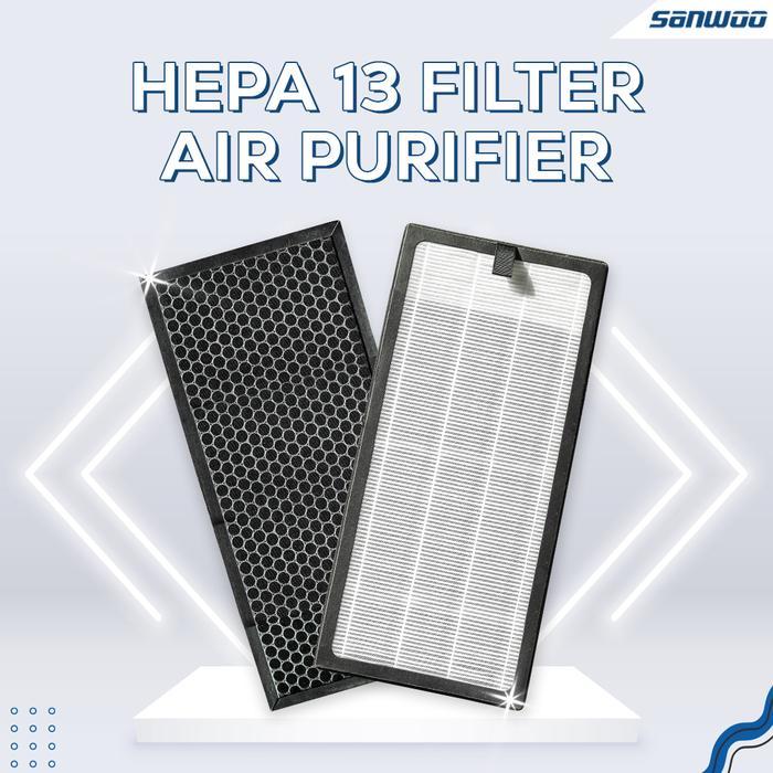 Filter Air Purifier Sanwoo 330 Hepa 13 Filter