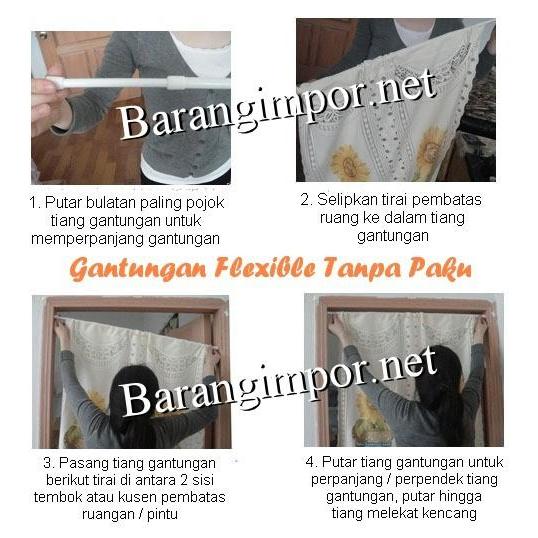 Tiang jemuran 110cm-200cm/Stick jemuran/tiang jemuran/alat jemuran