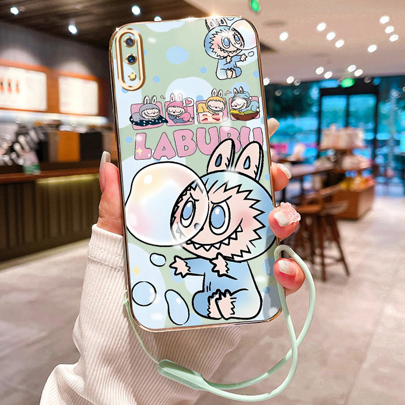 Casing Hp Untuk VIVO V11 V11 Pro Case Casing Boneka kartun pola plating shell HP Kasing Silikon Soft