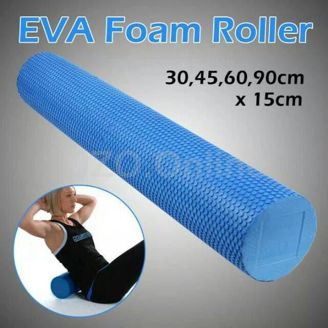 Best Seller Eva Foam Roller 90Cm Yoga Termudah Original