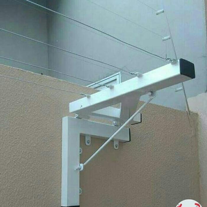 Jemuran besi dinding Breaket Jemuran
