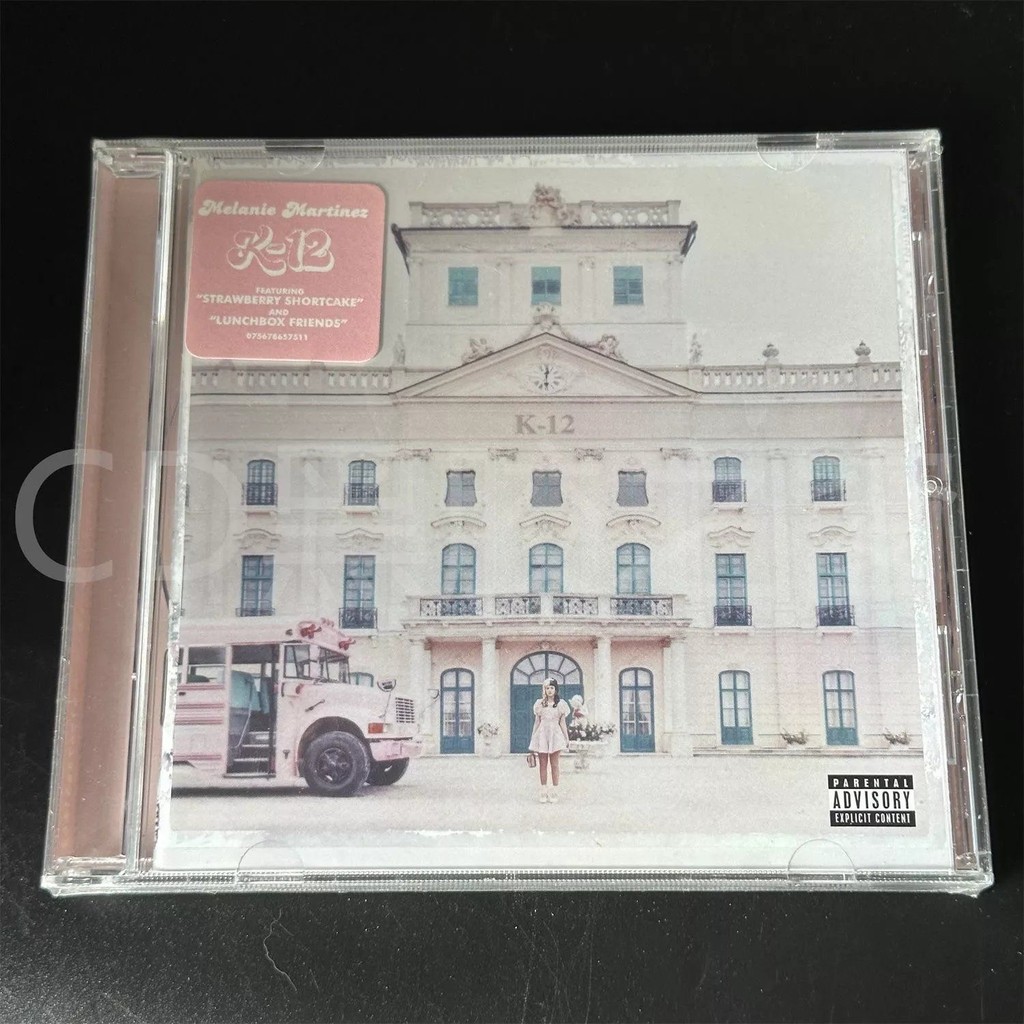 Melanie Martinez Music CD K-12 Album Wheels On The Bus Music Record Cosplay Compact Disc Walkman Car