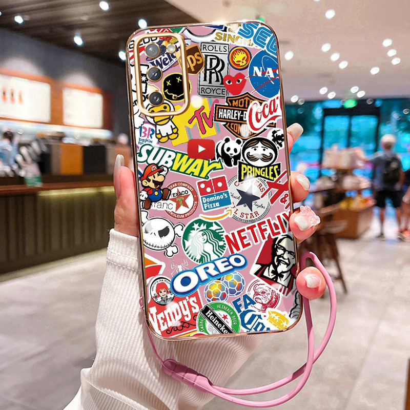 Casing Hp Untuk Samsung Galaxy Note 20 Note 20 Ultra Case Casing Sampul majalah pola Kasus pelapis s