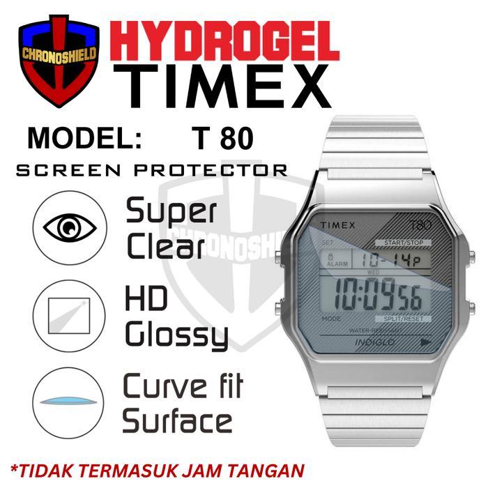 Terlaris Antigores Jam Tangan Timex T80 Hydrogel SALE
