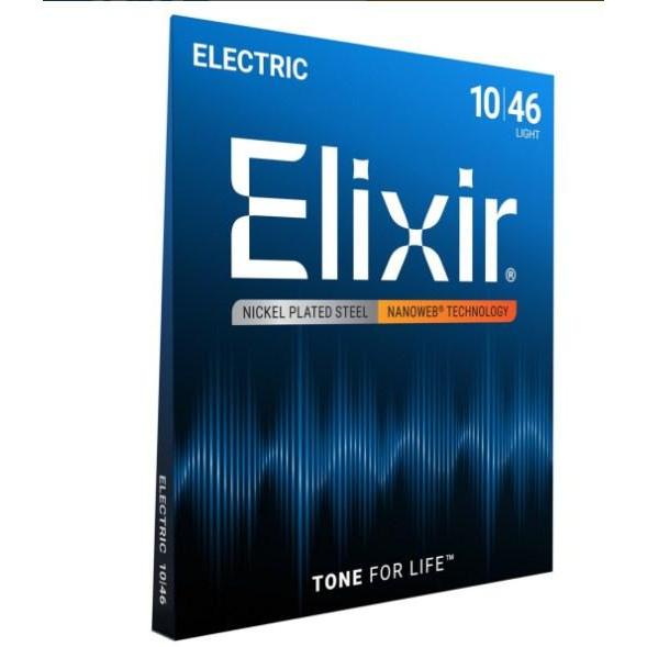 Senar Gitar Elektrik Elixir String 12052 nanoweb light 1046 Original