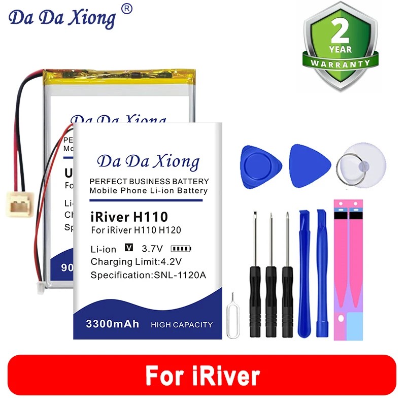 Battery For iRiver Astell & Kern U10 SR15 AK240 SE100 AK70 Kern AK jr SR25 AK100 AK120 HIFI H10 H110