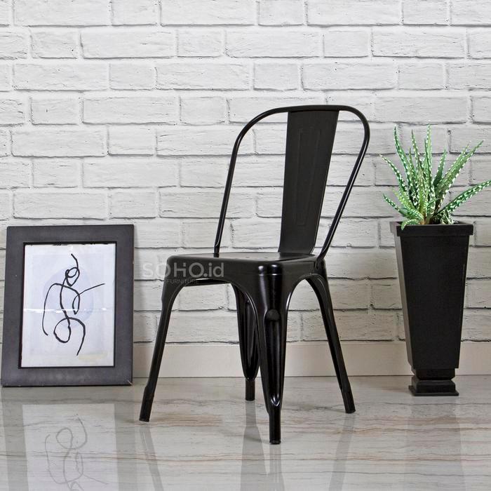 Promo Soho.Id Soho Kursi Cafe Besi Kursi Makan - Kursi Tolix Metal