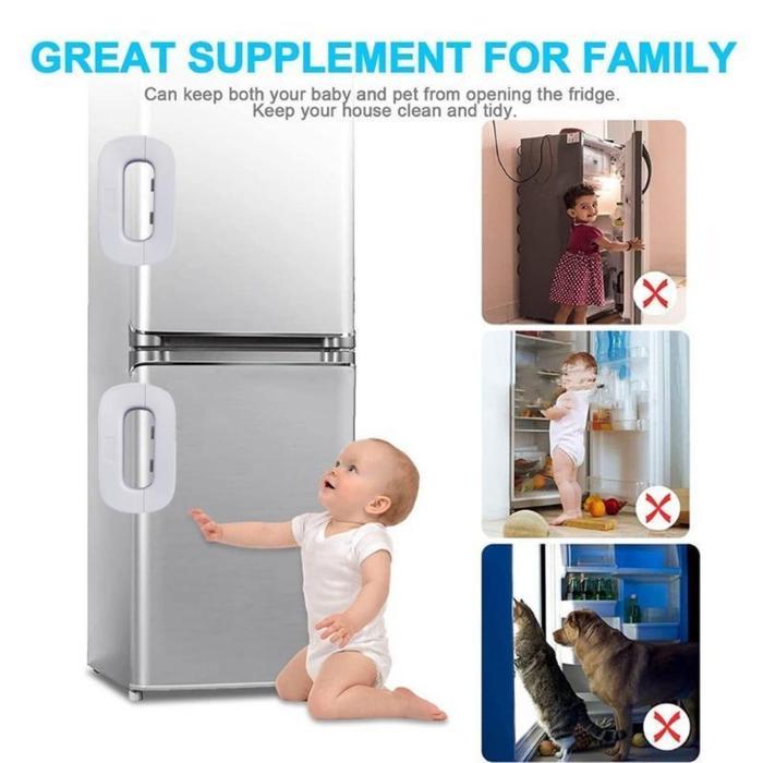 Kunci Pengaman Lemari Es / Kunci Pengaman Lemari Es Anak-anak / Kunci Pengaman Pintu Dan Laci