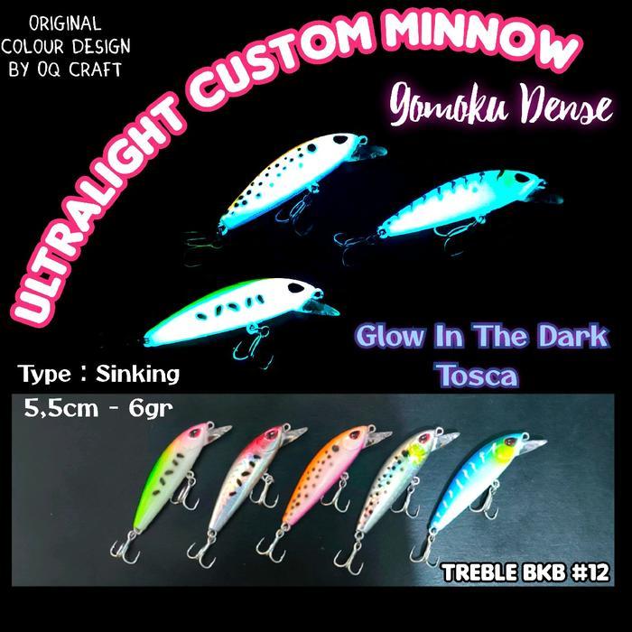 Hot Sale Umpan Minnow Rep Gomoku Dense 5,5Cm - 6Gr Ultralight Full Glow [Umhpr04]