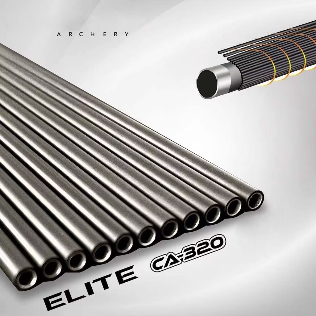 12pcs Pandarus ELITE CA320 ID3.2mm Carbon Aluminum Arrows design Same as X10 Arrows Shafts For