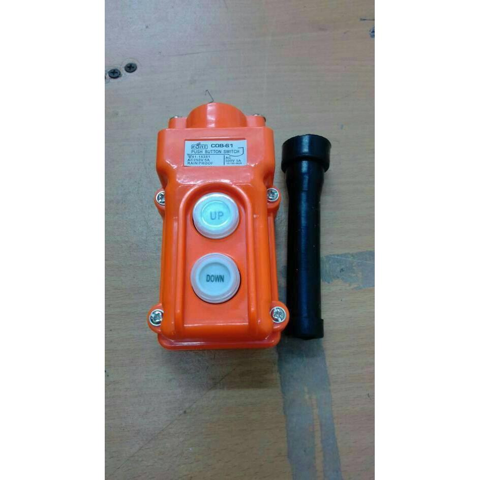 Hoist Push Button 2Tombol/Push Button Hoist Cob-61 Promo