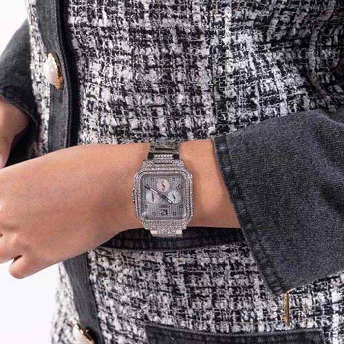 Sedia Guess Watches GW0472L1 Original DECO Jam Tangan Wanita Analog Silver